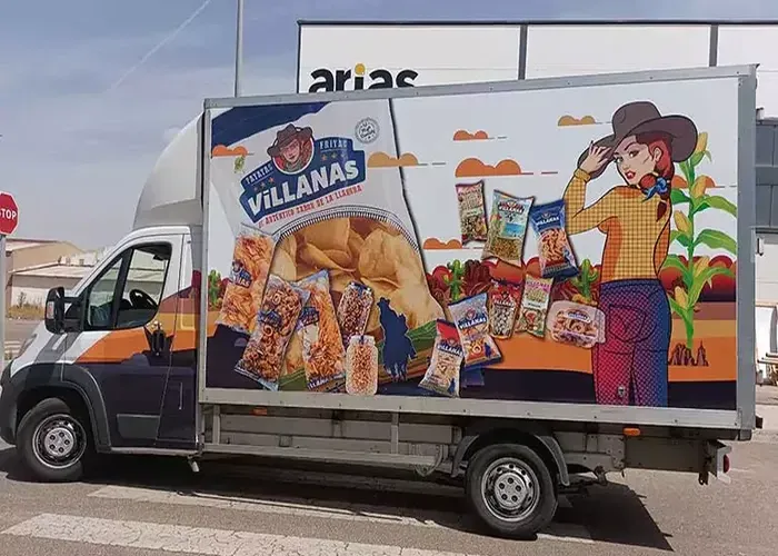 Rotulacion Integral Caja Camion Vinilo Fundicion Impreso Walltoprint