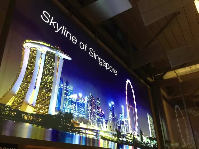 Foto Valla Publicitaria Aeropuerto Skyline - Walltoprint